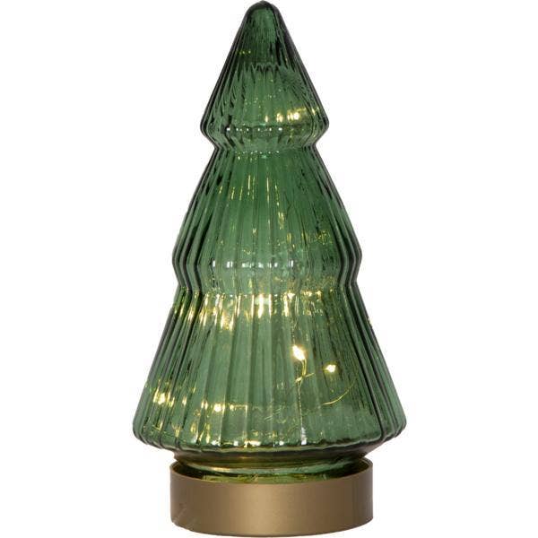 Star Trading Glasdekoration Verde 20cm