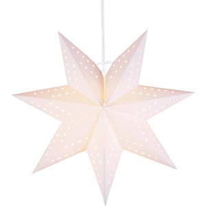 Star Trading Pappersstjärna Bobo Vit