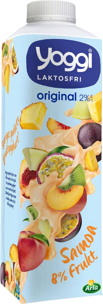 Yoggi® Yoghurt Laktosfri 2% Samoa
