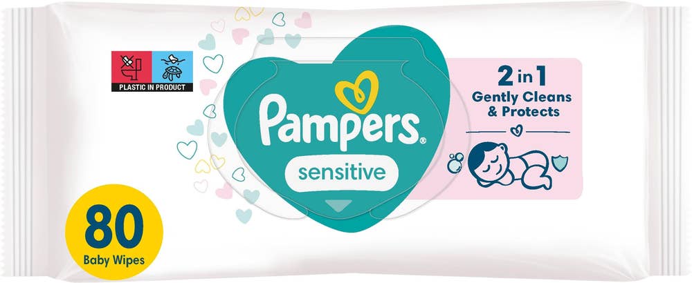 Pampers Tvättservetter Sensitive Wipes