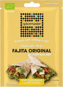 Spicemaster Kryddmix Fajita Original med Havssalt EKO