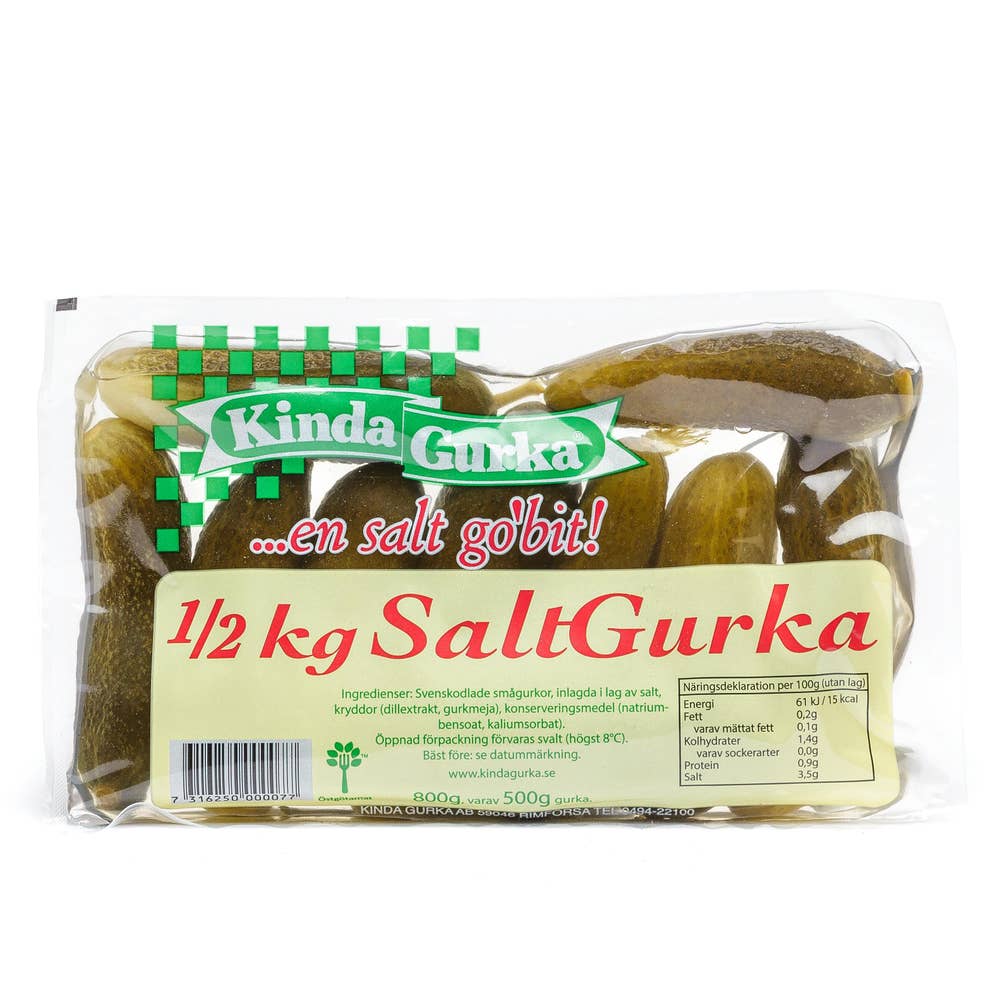 Saltgurka Kinda Klass1 Sverige