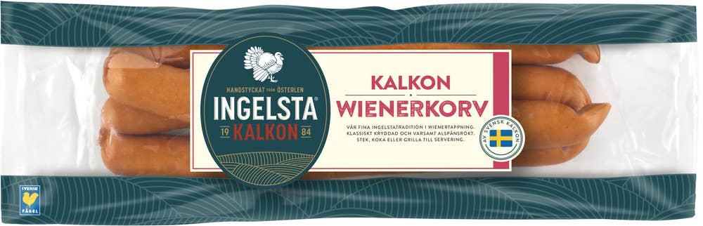 Ingelsta Kalkon Wienerkorv Kalkon