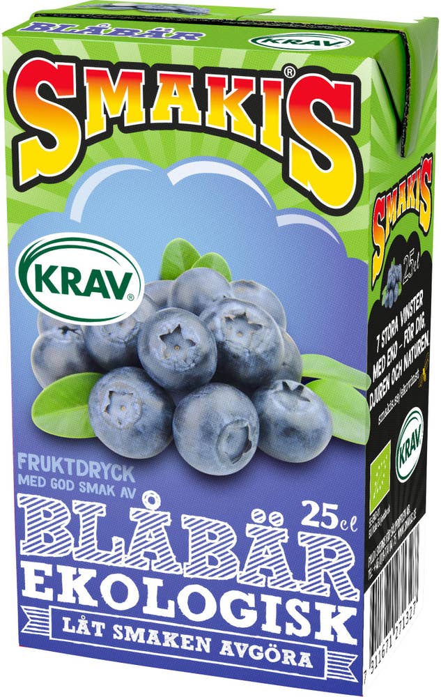 Smakis Blåbärsdryck EKO