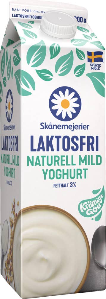 Skånemejerier Yoghurt Mild Naturell Laktosfri 3%