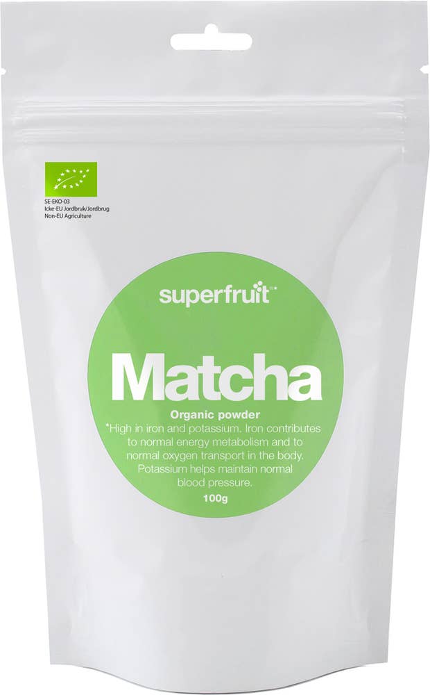 Superfruit Matcha Pulver EKO Superfruit