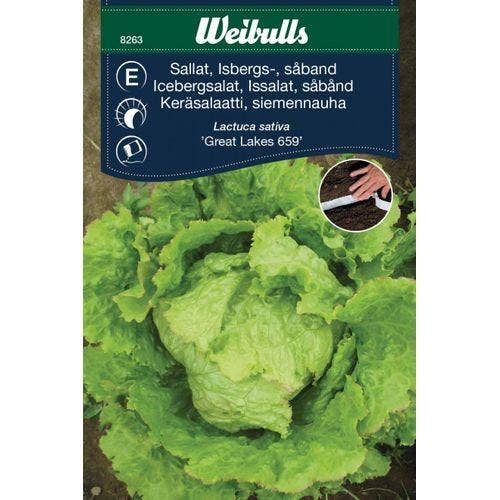 Weibulls Odlingsfrön Isbergsallad Såband