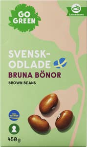 GoGreen Bruna Bönor Svenskodlade