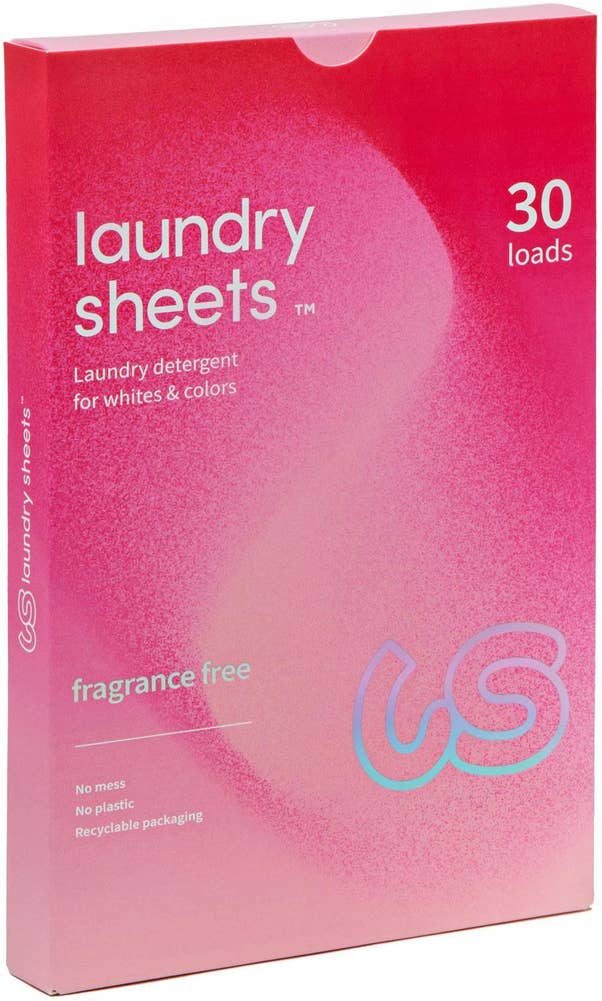 Laundry Sheets Tvättmedelsark Fragrance Free