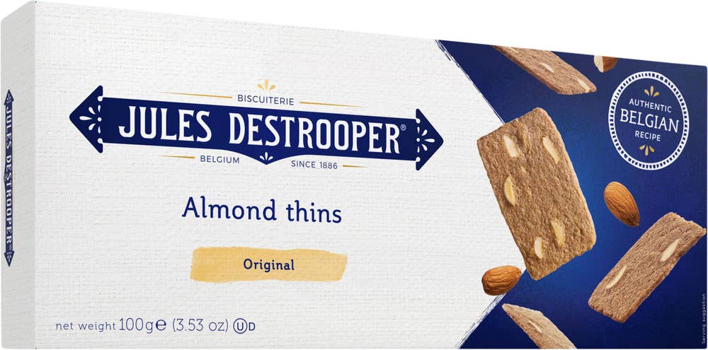 Jules Destrooper Mandelkakor Almond Thins Jules Destrooper