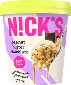 NICKS Glass Peanut Butter Chocolate