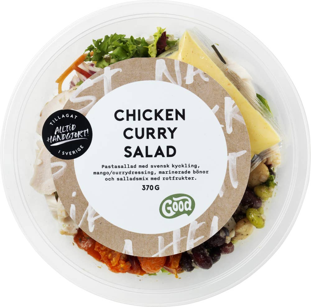 Good Kycklingsallad Curry 370g Good