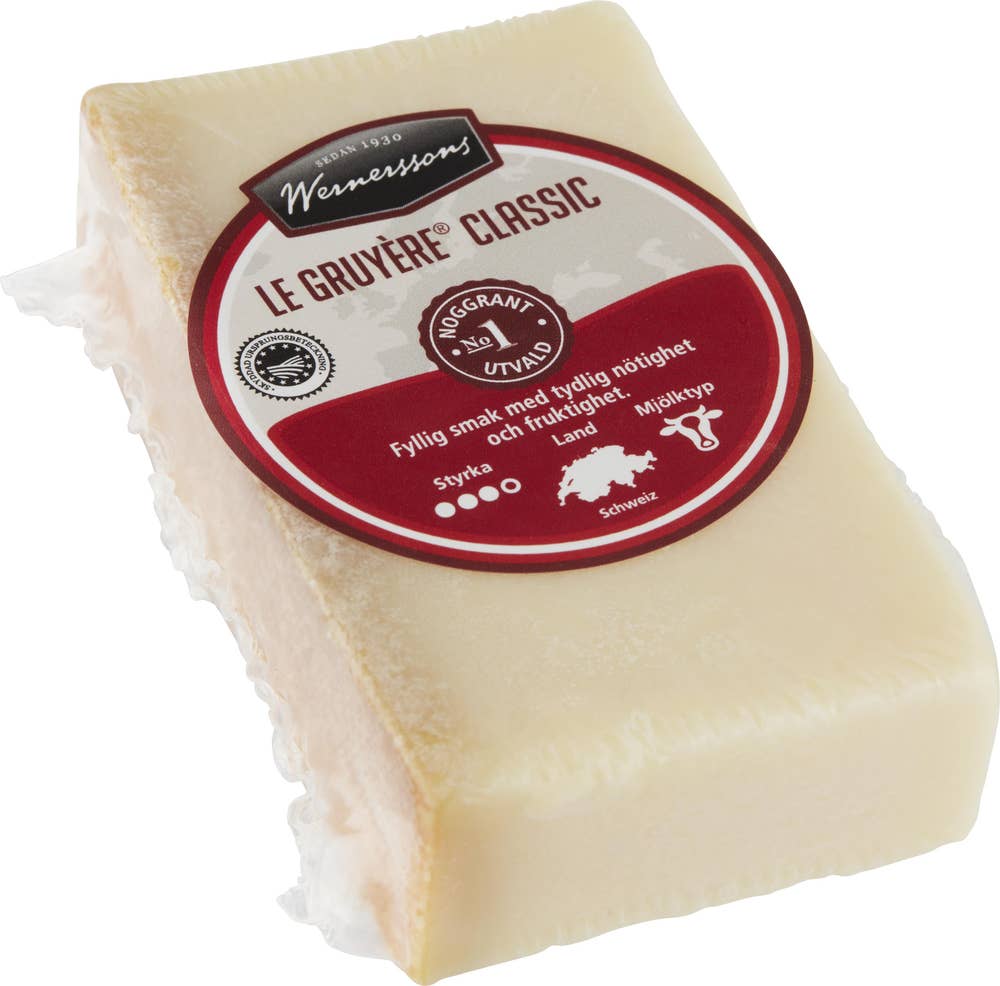 Wernerssons Le Gruyère Classic Opastöriserad Ost