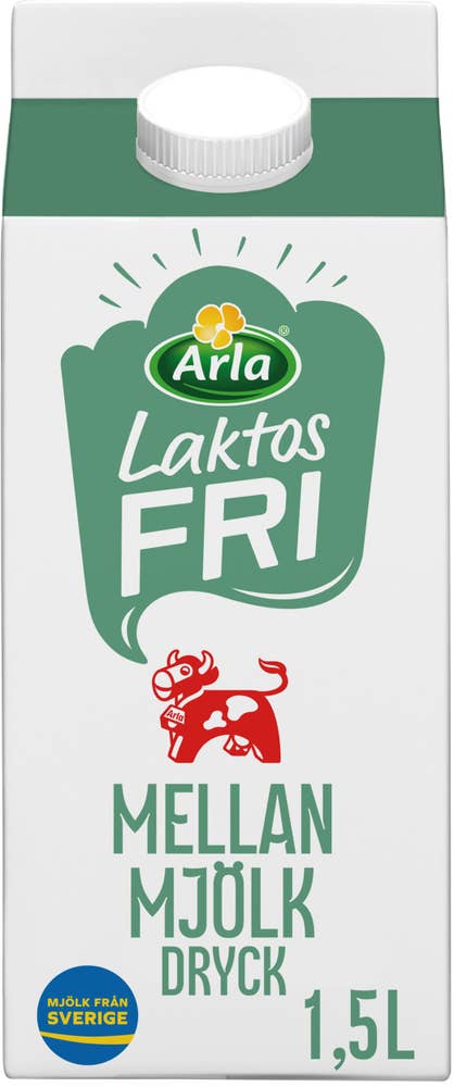 Arla Ko® Mellanmjölk Laktosfri 1,5%