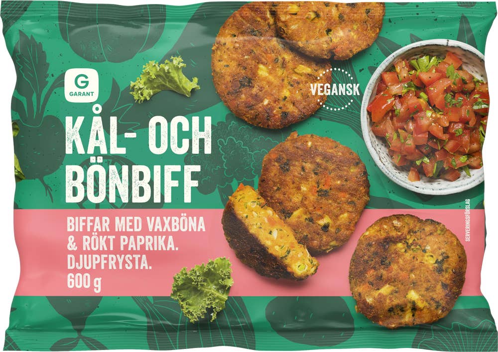 Garant Grönkålsbiff Fryst