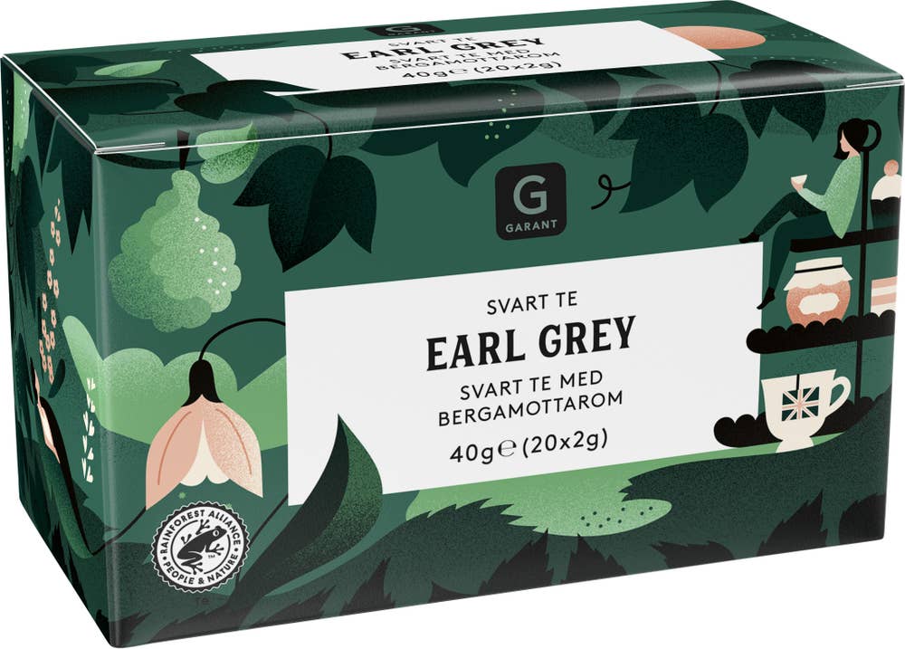 Garant Svart Te Earl Grey