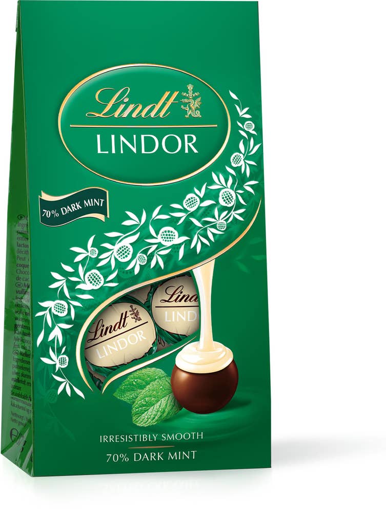 Lindt Lindor Chokladpraliner Dark Mint