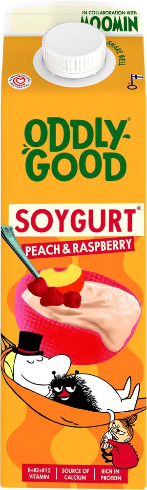 Oddlygood® Soygurt Persika & Hallon