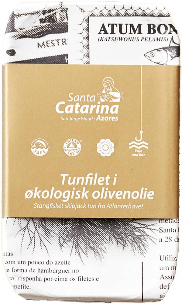Santa Catarina Tonfiskfilé i Ekologisk Olivolja