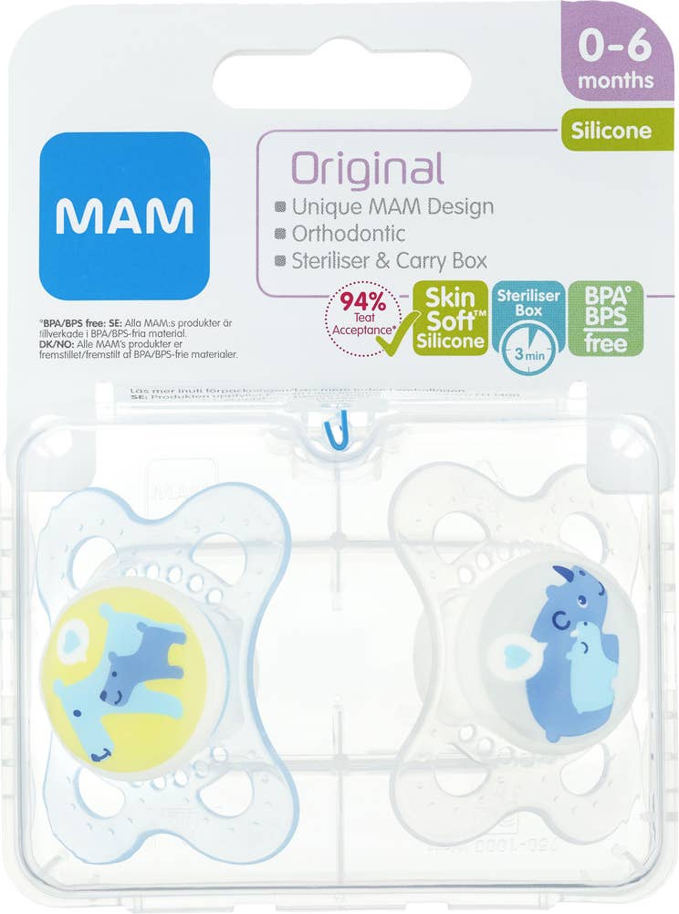 MAM Napp Original Silikon 0-6M