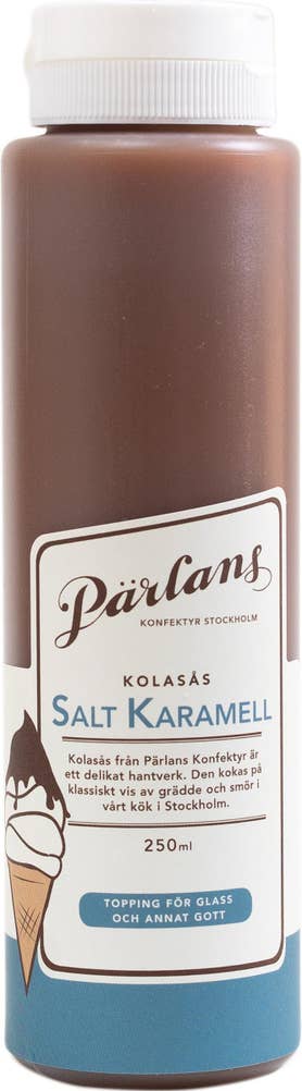 Pärlans Konfektyr Kolasås Salt Karamell