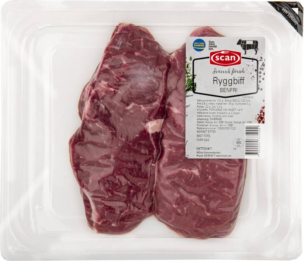 Scan Ryggbiff Skivad