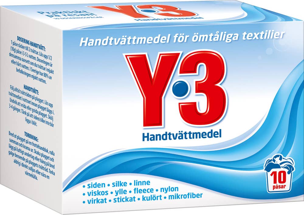 Y3 Fintvättmedel Handtvätt Y3