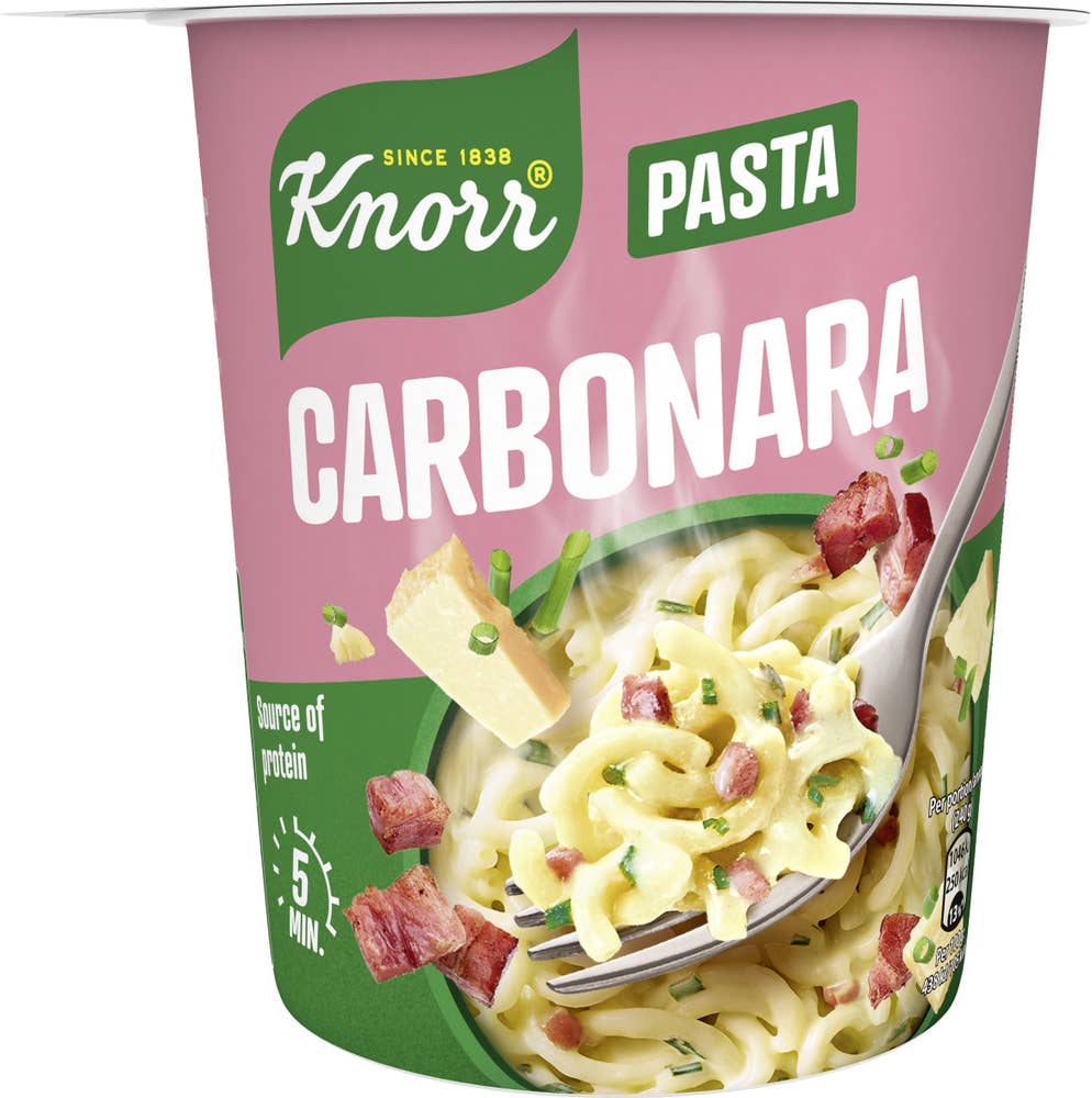 Knorr Snack Pot Pasta Carbonara
