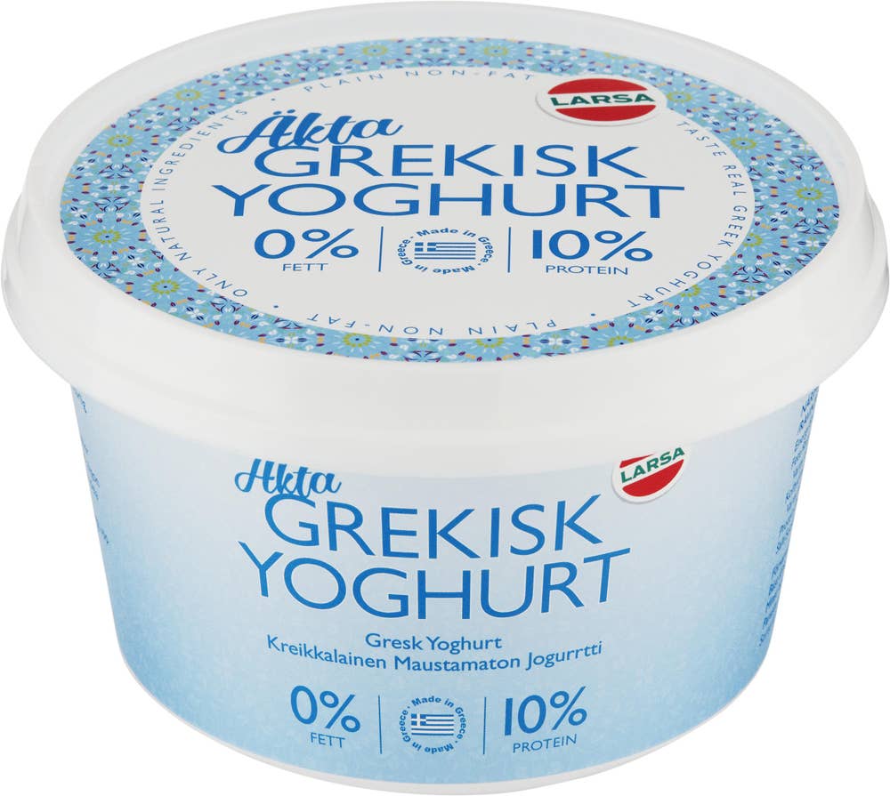 Larsa Foods Grekisk Yoghurt 0%