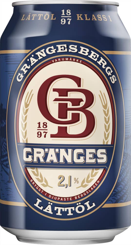 Grängesberg Lättöl 2,1%
