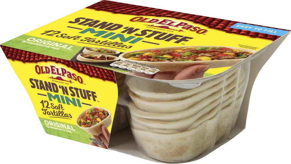 Old El Paso Mini Stand n Stuff 12-p