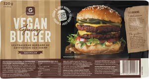 Garant Juicy Vegan Burger Fryst 4-p