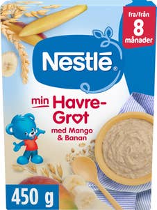 Nestlé Havregröt med Mango & Banan 8M