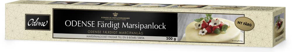 Odense Färdigt Marsipanlock Vitt