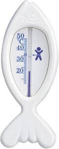 Carlo Baby Badtermometer Fisk Vit