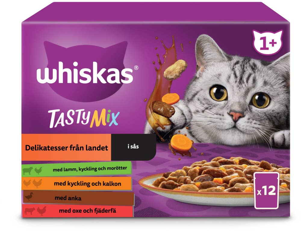 Whiskas Kattmat Country i Sås 12x85g