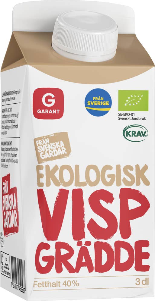 Garant Eko Vispgrädde 40% EKO