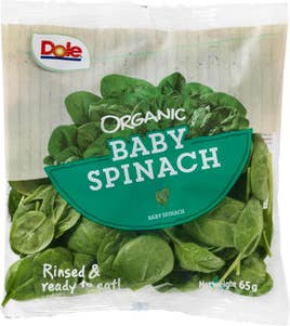 Dole Babyspenat EKO Färdigsköljd Klass1 Europeiska unionen