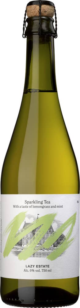 Lazy Estate Sparkling Tea Lemongrass & Mint Alkoholfri