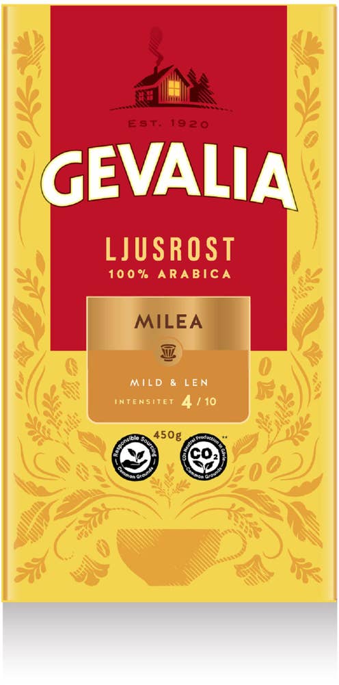 Gevalia Milea Bryggkaffe Ljusrost