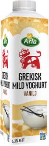 Arla Ko® Grekisk Yoghurt Mild 5,3% Vanilj