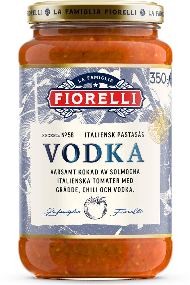 Fiorelli Pastasås Vodka