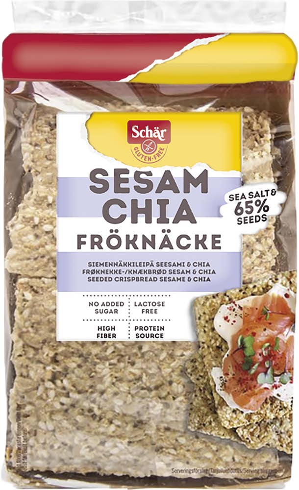 Schär Fröknäcke Sesam & Chia Glutenfri