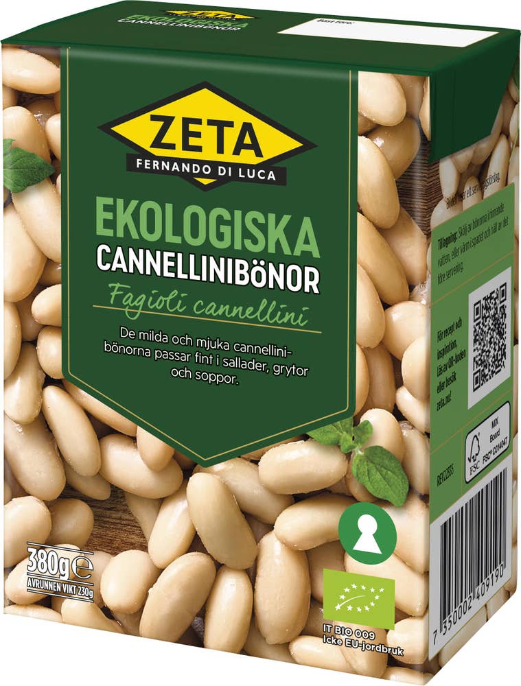 Zeta Cannellinibönor EKO