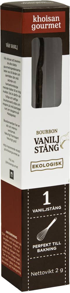 Khoisan Gourmet Vaniljstång Bourbon EKO