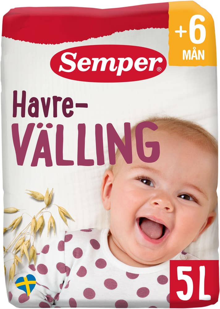 Semper Havrevälling Mild 6M 5L