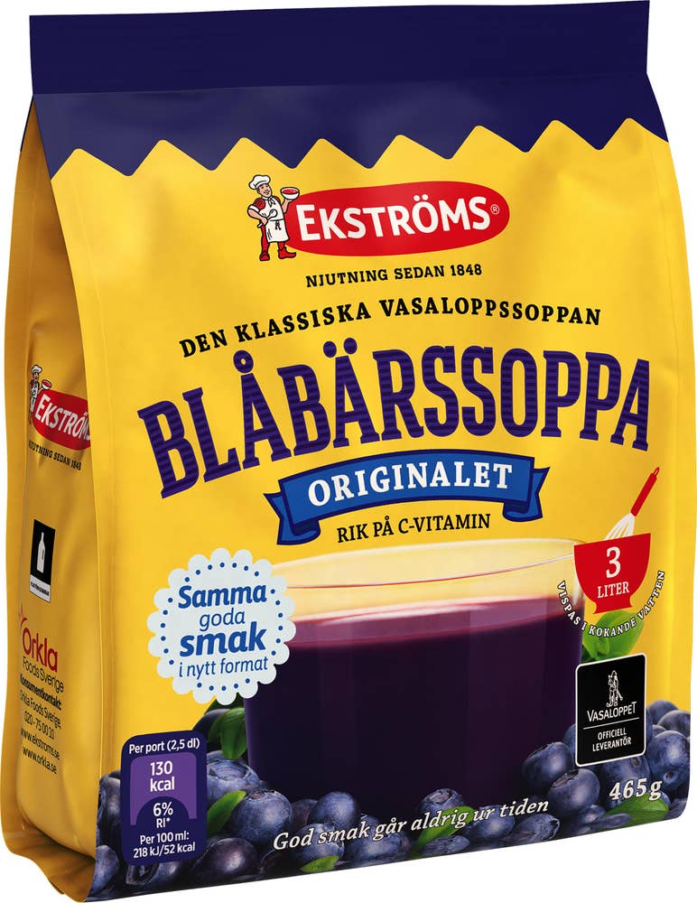 Ekströms Blåbärssoppa Pulver