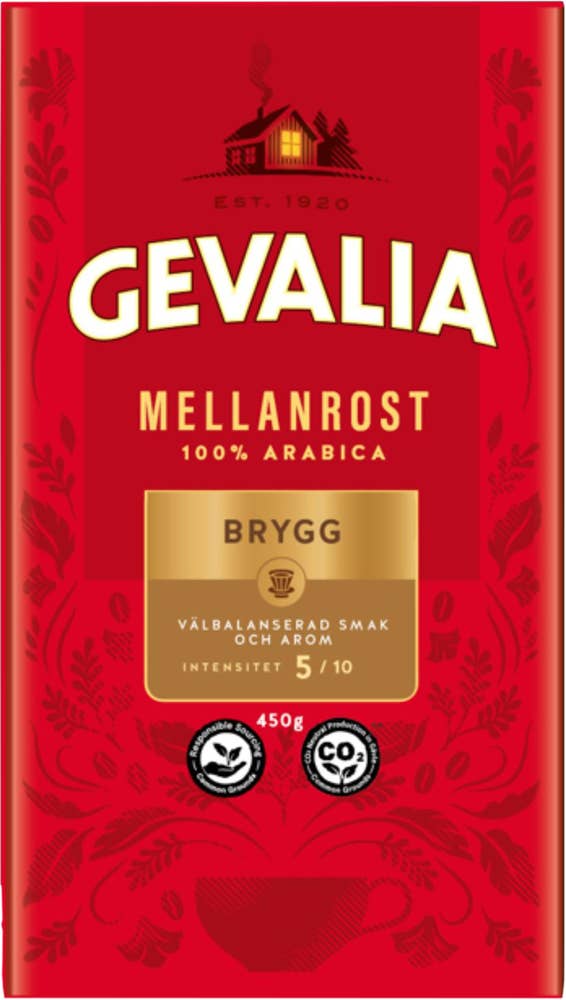 Gevalia Kaffe Brygg Mellanrost