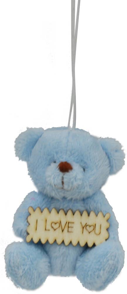 Hedlundgruppen Nalle 8x5cm blå