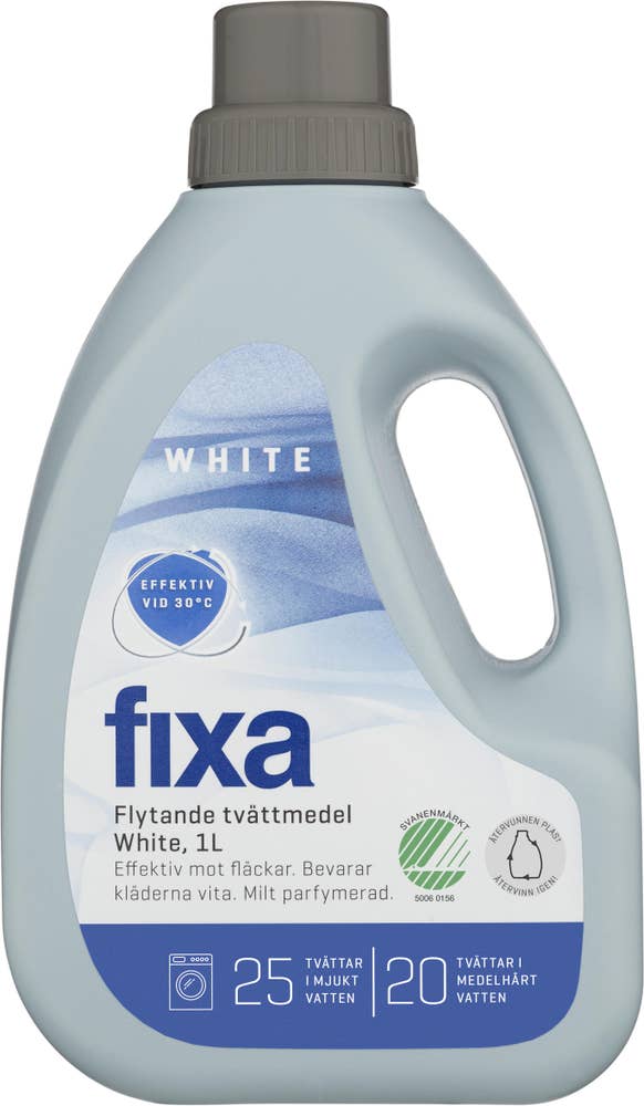 Fixa Flytande Tvättmedel White